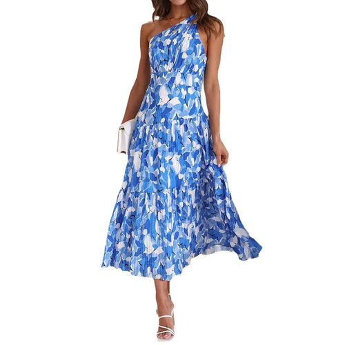 2026 Fashionable Summer Print Maxi Dress for Women
